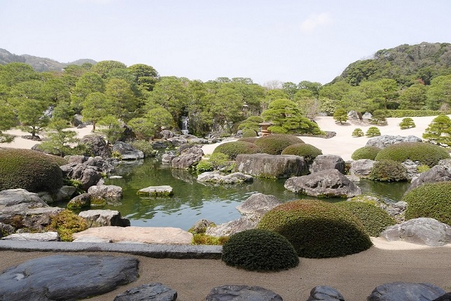 足立美術館の日本庭園